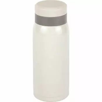 Бутылка для воды Wahei Freiz, кружка, бутылка 350 мл, белая, с винтовой пробкой, с вакуумной изоляцией, термо/холодная RH-1665