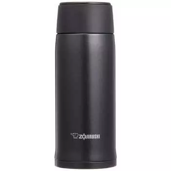 Бутылка для воды ZOJIRUSHI из нержавеющей стали, кружка, бутылка для питья, легкая, холодная, изоляция, теплая, 360 мл, черная SM-NA36-BA