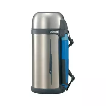 Бутылка для воды ZOJIRUSHI из нержавеющей стали, кружка с ручкой, широкое горлышко, легкая, 1,5 л, SF-CC15-XA