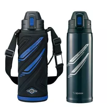 Бутылка для воды ZOJIRUSHI из нержавеющей стали для прямого питья, охлаждающая бутылка 1,03 л SD-EA10-BA