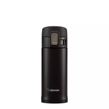 Бутылка для воды ZOJIRUSHI, кружка из нержавеющей стали, 360 мл, темный какао SM-KB36-TM