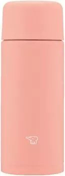 Бутылка для воды Zojirushi Mahobin 250 мл, винтовая кружка из нержавеющей стали, бесшовная, небольшая емкость, цвет Dahlia Pink, интегрированная прокладка и пятно, легко чистить