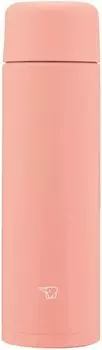 Бутылка для воды Zojirushi Mahobin 350 мл, винтовая кружка из нержавеющей стали, бесшовная, небольшая емкость, цвет Dahlia Pink, интегрированная прокладка и пятно, легко чистить
