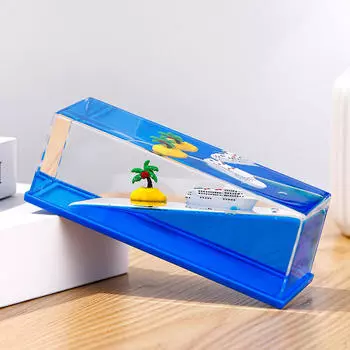 Бутылка для жидкости, декоративные украшения для дома, скульптуры для гостиной, акриловая статуя для серфинга, жидкость