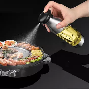 Бутылка-дозатор масла, распылитель оливок для приготовления бутылок для приправ, многоразовый спрей