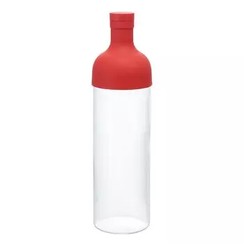 Бутылка HARIO, безопасная для кипячения, 750 мл, красная, произведена в Японии, фильтр для воды/посудомоечная машина FIB-75-R