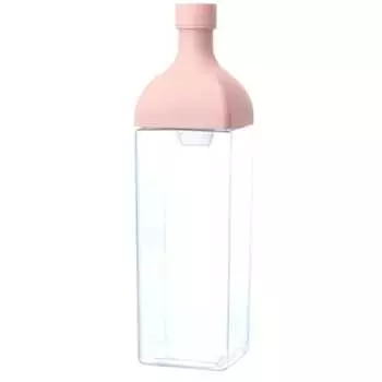 Бутылка HARIO Kirk Bottle 1200 мл дымчато-розовый смоляной вертикальный и горизонтальный кувшин с ситечком для чая, сделано в Японии KAB-120-SPR