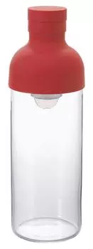 Бутылка HARIO Mini 300 мл красная с фильтром FIB-30-R красный