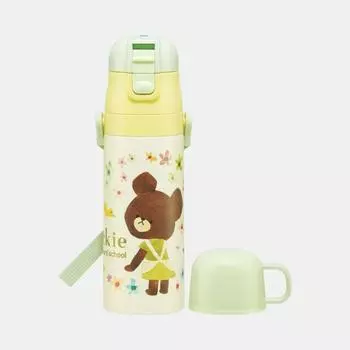 Бутылка из нержавеющей стали 2WAY (прямой тип: 470 мл/тип чашки: 430мл), Корейский популярный бандай