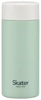 Бутылка-кружка Skater Mug, тускло-зеленая, 250 мл, ультралегкая, из нержавеющей стали, бутылка для воды STYL2-A