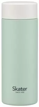 Бутылка-кружка Skater Mug, тускло-зеленая, 300 мл, ультралегкая, из нержавеющей стали, бутылка для воды STYL3-A