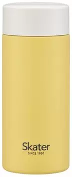 Бутылка-кружка Skater Mug, тускло-желтая, 250 мл, ультралегкая, из нержавеющей стали, бутылка для воды STYL2-A