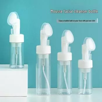 Бутылка-пенка для очищения лица и волос Push-Type, артефакт 100ml прозрачный