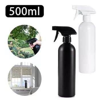 Бутылка-распылитель для салонной стрижки, туман для полива растений, цветов, ручной распылитель, многоразовая бутылка, инструмент для стилиста, парикмахерский инструмент, садовый инструмент 2PCS белый