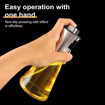 Бутылка-распылитель масла с воронкой 100 мл/200 мл, эффективный контроль масла, дозатор растительного масла для барбекю, пикника, оливкового кунжутного масла авокадо 100ML