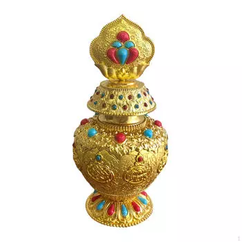 Бутылка Религия Духовность Буддийские Поставки Коллекция золотой