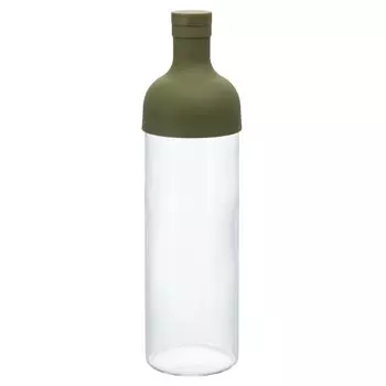 Бутылка с фильтром HARIO 750 мл оливково-зеленого цвета, сделано в Японии FIB-75-OG