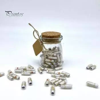 Бутылка с надписью Love Pill, капсула с сообщением, прозрачная банка, памятный подарок на День святого Валентина красный