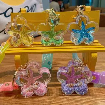 Бутылка с зыбучим песком Брелок с бутылкой с зыбучим песком Звезда Подвеска в виде бутылки с зыбучим песком Студент фиолетовый