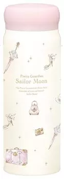 Бутылка Sailor Moon Direct из нержавеющей стали SBR480B розового цвета розовый