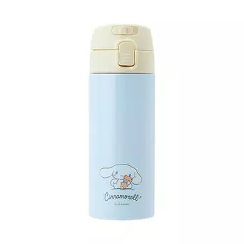 Бутылка Sanrio One Touch из нержавеющей стали Cinnamoroll 370 мл 389170 Емкость