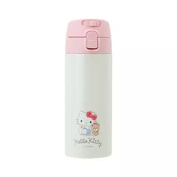 Бутылка Sanrio One Touch из нержавеющей стали Hello Kitty 370 мл 389030 Емкость