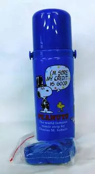 Бутылка Sanrio Snoopy из нержавеющей стали S (Кататься на коньках)