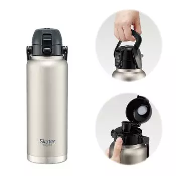 Бутылка Skater Direct с ручкой 1200 мл бутылка для воды кружка бутылка серебристая STD12H-A серебряный