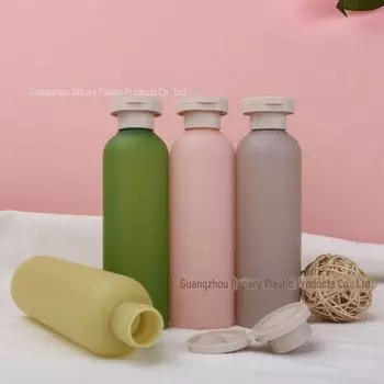 Бутылка Spot PE Plush 200 мл - откидная крышка, подходит для лосьона для тела, шампуня, средства для снятия макияжа 200ml светло-зеленый