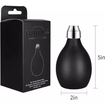 Бутылка-спрей для пудры для парикмахерской, парикмахерская, тальк, многоразовый силиконовый контейнер, инструменты для укладки, аксессуары