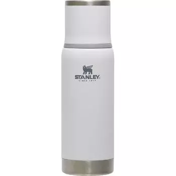 Бутылка STANLEY Vacuum Adventure, белая вакуумная бутылка для воды, термоизоляционная бутылка из нержавеющей стали, подарочная бутылка для воды для использования на открытом воздухе, гарантия белый