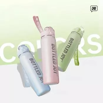 Бутылка-термос Joy из материала 316 с высоким уровнем внешнего вида, с замком-отскоком для мужчин и женщин, с присоской для питья, с двойной крышкой для питья Reference image