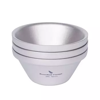 Бутылка титановая Boundless Voyage Double Heat Cold Ultra Mini Drinking Hot Outdoor Camping Equipment Ti3201D с отверстием для рта, со стенками, удержанием, изоляцией,