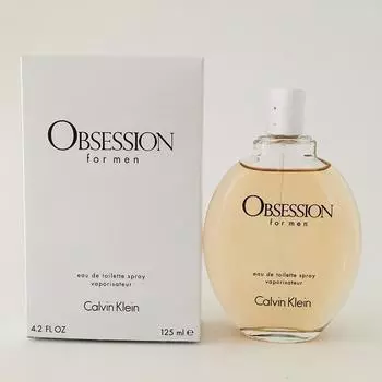 БУТЫЛКА Туалетная вода Calvin Klein Obsession For Men 125 мл