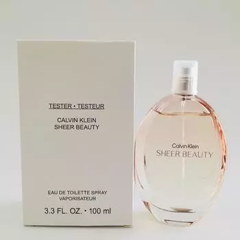 БУТЫЛКА Туалетная вода Calvin Klein Sheer Beauty 100 мл
