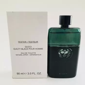БУТЫЛКА Туалетная вода Gucci Guilty Black Pour Homme 90 мл