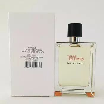 БУТЫЛКА Туалетная вода Hermes Terre d Hermes 100мл