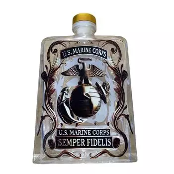 Бутылка вина Посвящение ветеранам Маленькая бутылка Подарочное украшение Бутылка виски Бутылка красного вина Вино One Size
