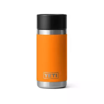 Бутылка YETI Rambler 12 унций, нержавеющая сталь, вакуумная изоляция, крышка Hot Shot с изображением зимородка
