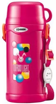 Бутылка ZOJIRUSHI Toughkko Light из нержавеющей стали Happy Pink SC-JA60-PF