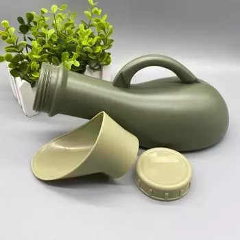 Бутылки для мочи Yousheng 1000 мл, мужские и женские, унисекс, дизайн, непроливаемая, для мужчин и женщин, для детей, переносная, для кровати, для путешествий, для туалета в машине 1000ML армия зеленый