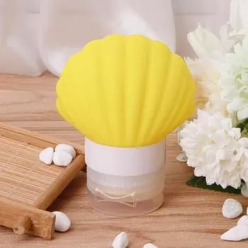 Бутылочка 40/90 мл Силиконовые Косметические Бутылочки для Шампуня Мягкие Портативные Кончас Флакон Точечная Бутылочка для Путешествий 40ml