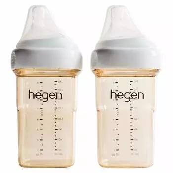 Бутылочка для кормления Hegen PCTOTM PPSU от hegen 240 мл/8 унций бежевый