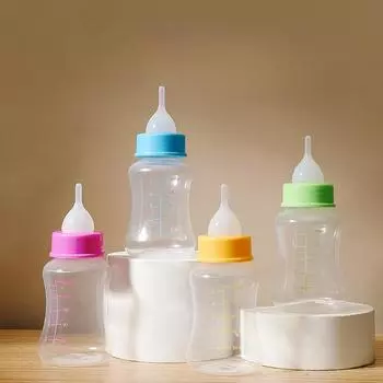 Бутылочка для кормления новых домашних животных, щенков и котят, соска-бутылочка для новорожденных, ультра-маленькие щенки, специальные мягкие принадлежности для сосок 60ml:11*3.5*2 cm