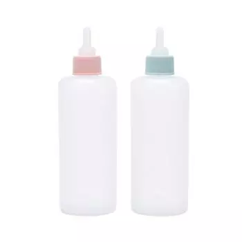 Бутылочка для молока для домашних животных, бутылочка для кормления котят, щенков, кошек, кормление молоком зелёный