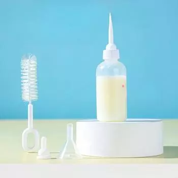 Бутылочка для молока для собак, бутылочка для молока для кошек, ультра-маленькая бутылочка для кормления домашних животных, щенков, новорожденных, мягкая соска-пустышка для котят 11*3.5*2.5cm