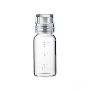 Бутылочка для переодевания HARIO Slim 150 мл Можно использовать с кипятком Бледно-серый DBSN-150-PGR