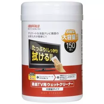 Бутылочное моющее средство для ЖК-телевизоров Buffalo iBUFFALO 150 шт. BSTV14CWL150