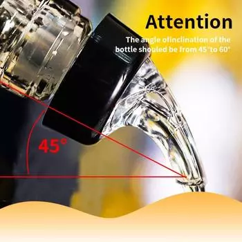 Бутылочные дозаторы для алкоголя, автоматические дозаторы для вина, дозаторы, бармены, быстрая разливка спиртных напитков, 2 шт. в упаковке