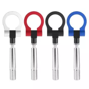 Буксирный крюк для винта в стиле JDM на гоночном буксире, подходит для FX35/FX45/FX50 QX70 Red